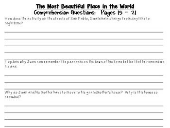 The Most Beautiful Place In The World By Ann Cameron A Literature Study