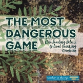The Most Dangerous Game Close Reading Notes, Questions and Quiz