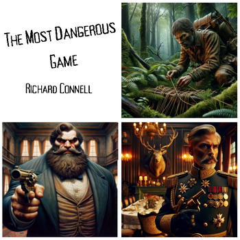 Preview of The Most Dangerous Game - Richard Connell - 6 Day Engaging Lesson Plan