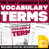 The Most Dangerous Game Richard Connell - Vocabulary Works