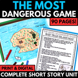 The Most Dangerous Game Activities  - Short Story Unit - Questions - Map Project