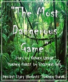 The Most Dangerous Game Teaching Bundle with Common Core W