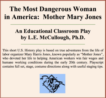 Preview of The Most Dangerous Woman in America:  Mother Mary Jones