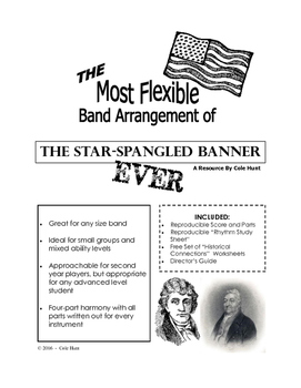 Preview of The Most Flexible Band Arrangement of the Star-Spangled Banner Ever