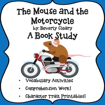 Preview of The Mouse and the Motorcycle Book Study