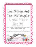 The Mouse and the Motorcycle- Novel Study, Ch. Qs, Activit