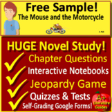 The Mouse and the Motorcycle Novel Study Free Sample