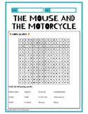 The Mouse and the Motorcycle Vocabulary Word Search