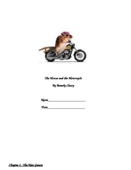 Preview of The Mouse and the Motorcycle by Beverly Cleary Novel Study