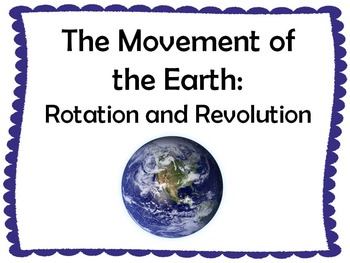 Preview of The Movement of the Earth PowerPoint Presentation