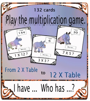 Preview of The Multiplication Game