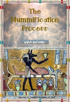 Preview of The Mummification process. Watch and Learn. Google Classroom (updated 2021)