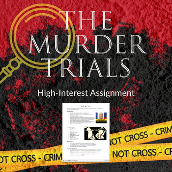 Preview of The Murder Trials Assignment: Understanding Canadian Law (CLU3M)