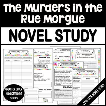 The Murders in the Rue Morgue Vocabulary Development Games and