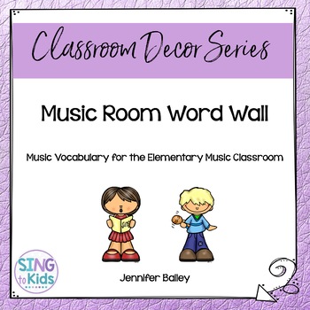 Preview of Music Room Word Wall