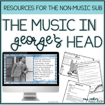 Preview of Music Sub Plan for The Music in Georges Head | No Tech and Digital Activities