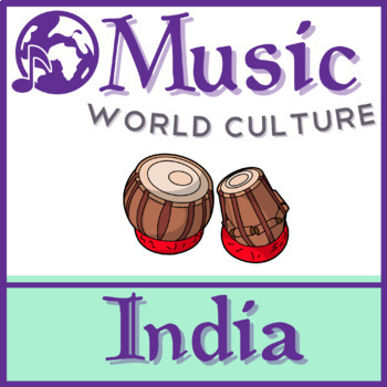Preview of The Music of India (For Distance Learning OR Classroom Use!)