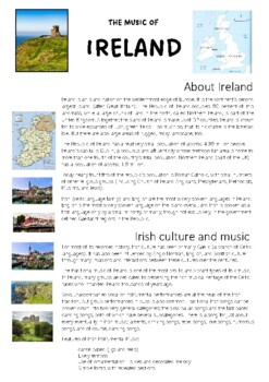 irish music essay topics