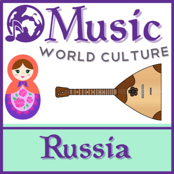 Preview of The Music of Russia (For Distance Learning OR Classroom Use!)