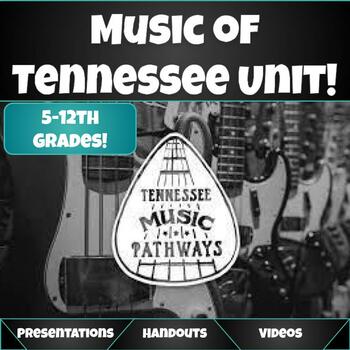 Preview of The Music of Tennessee Unit!