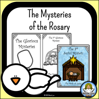 Preview of The Mysteries of the Rosary Bundle