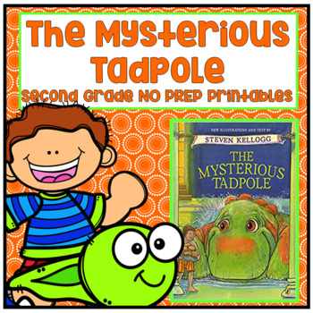 Preview of The Mysterious Tadpole Second Grade NO PREP Printables