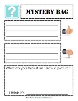 mystery bag book report