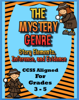 Preview of The Mystery Genre: Story Elements, Inference, and Evidence with Digital Activity