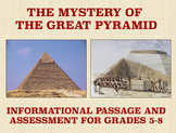 The Mystery of the Great Pyramid: Reading Passage and Assessment