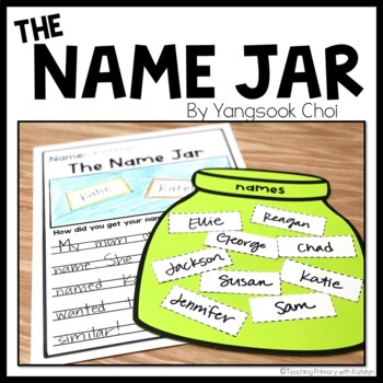 Preview of The Name Jar Activities | Back to School Read Aloud