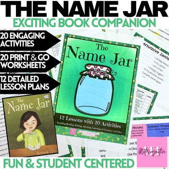 Preview of The Name Jar Book Companion - Changes & Migration Mentor Text