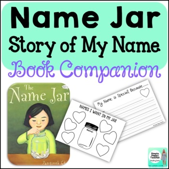 Preview of The Name Jar: Story of My Name Family Letter Responsive Classroom!