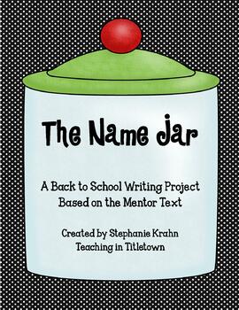 Preview of The Name Jar book activity