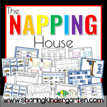 Preview of The Napping House Retelling Sequencing Activities Kindergarten