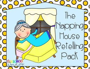 Preview of The Napping House Retelling Pack