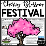 National Cherry Tree Festival Worksheet Cherry Blossom Fes