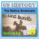 The Native Americans Unit for Special Education Leveled Ad