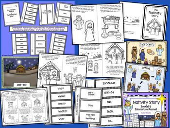 The Nativity Story Booklet & Interactive Journal by Teacher Features