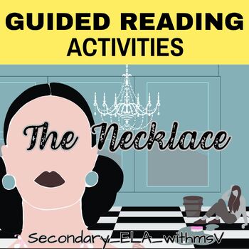 Preview of The Necklace Guided Reading Activities