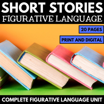 Preview of Short Stories with Figurative Language - Figurative Language Unit Activities