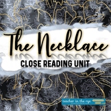 The Necklace Short Story Unit Pre-Reading, Questions, Quiz