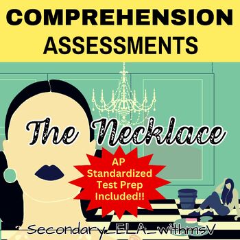 Preview of The Necklace Standardized Test Comprehension Assessments
