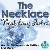 The Necklace Vocabulary Packet