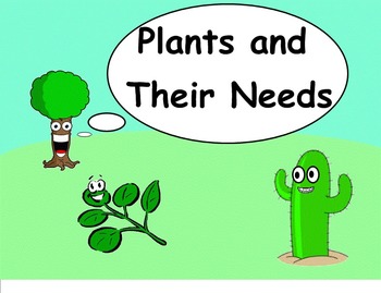 Preview of The Needs of Plants - A Third Grade Smartboard Introduction