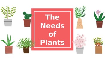 Preview of The Needs of Plants-- Interactive Slides