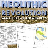 The Neolithic Agricultural Revolution Reading Worksheets a