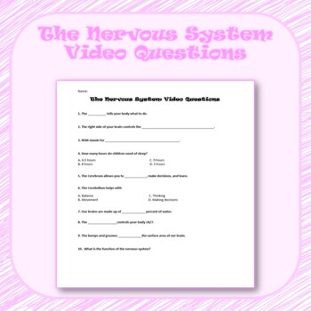 critical thinking questions on nervous system