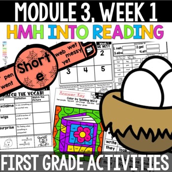 Preview of The Nest Module 3 Week 1 HMH Into Reading 1st Grade Print and Digital