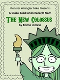 The New Colossus with Text Dependent Questions and Vocabul