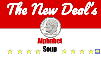 Preview of The New Deal ABC Soup "Can Label" Research Project